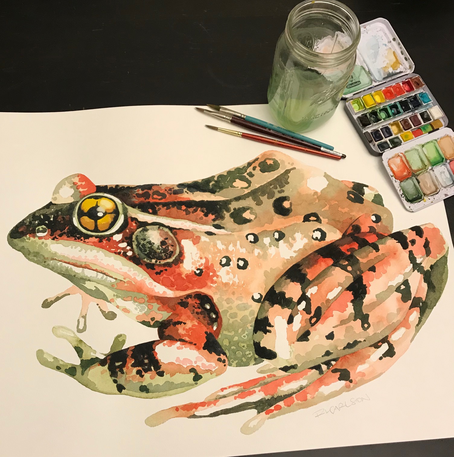On my work table, 06.07.2018